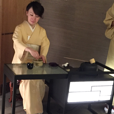 北京マリオット ホテル ノースイースト　日本料理店 Silk Art Tea Table