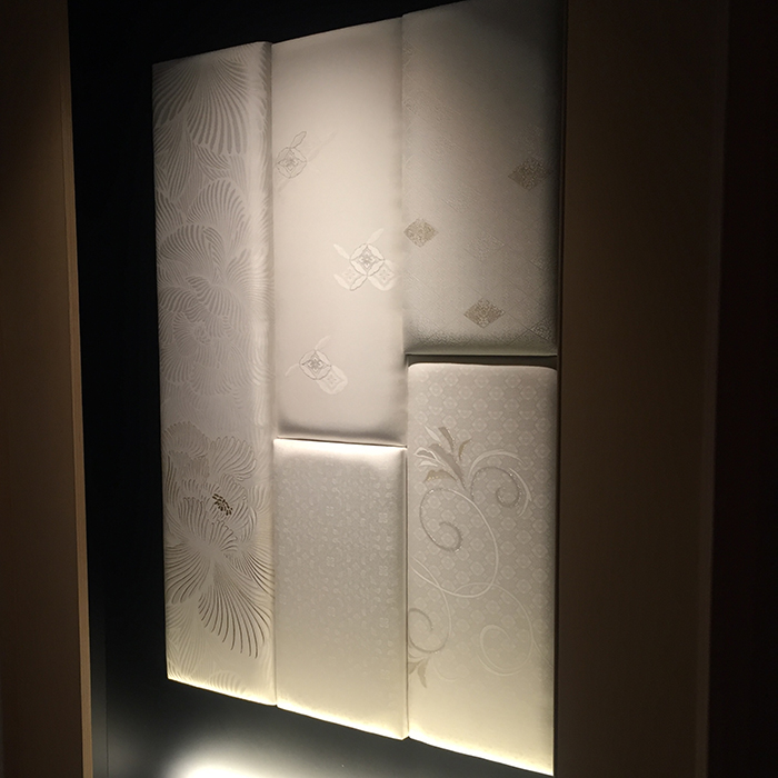ホテルセンレン京都 東山清水　様 Silk Fabric Art Panel