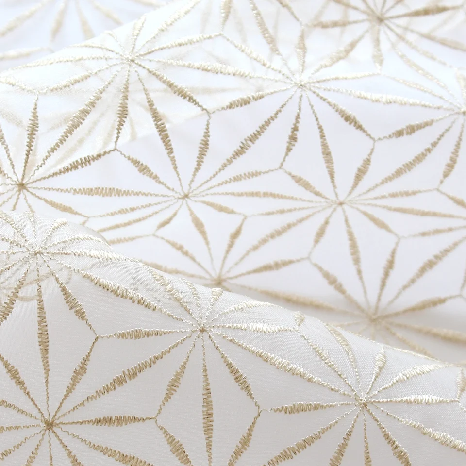 麻の葉金刺繍